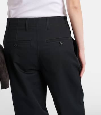 Pantaloni a gamba larga in twill | Toteme