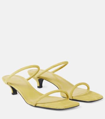 Mules The Minimalist 35 en daim | Toteme