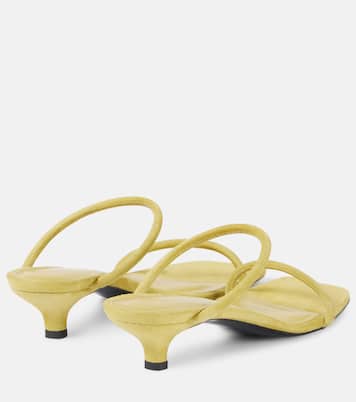 Mules The Minimalist 35 en daim | Toteme