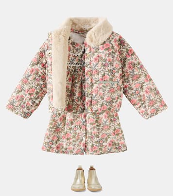 Bedrucktes Kleid Marlotta aus Baumwolle | Louise Misha