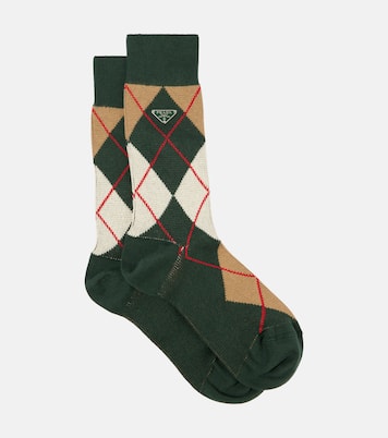 Calze Argyle in misto cotone | Prada