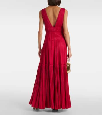 Mandi pleated gown | Simkhai