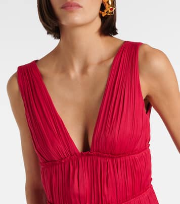 Mandi pleated gown | Simkhai