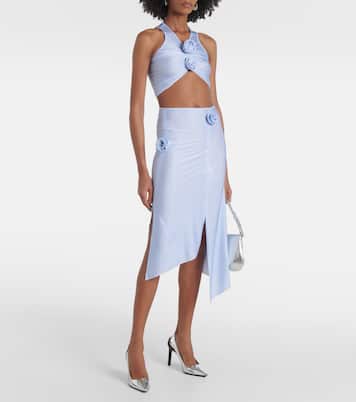 Top raccourci à fleurs | Coperni