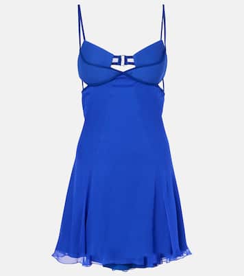 Vestido corto de seda | Nensi Dojaka