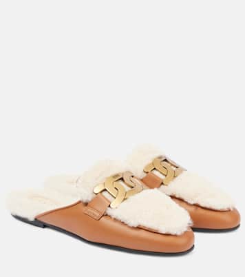 ميولز من الجلد والشيرلينغ Catena | Tod's