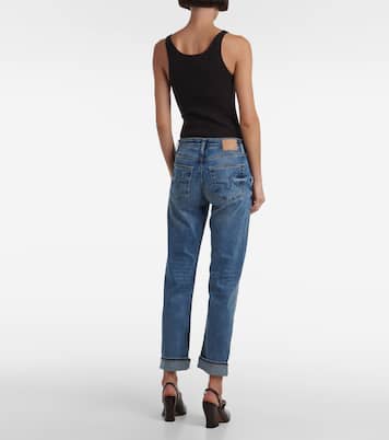 Jeans regular Girlfriend a vita media | AG Jeans