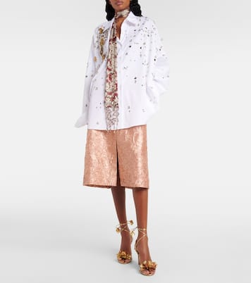 Summer Sun 85 metallic leather sandals  | Aquazzura