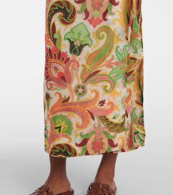Pareo de algodón y seda floral | Etro