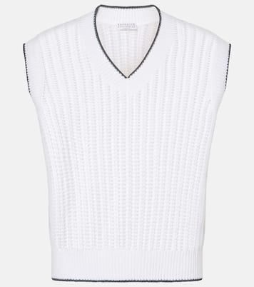 Pullover in cotone | Brunello Cucinelli