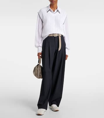 Pullover in cotone | Brunello Cucinelli