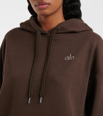 Accolade 코튼 블렌드 프렌치 테리 후디 | Alo Yoga