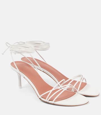 Sandalen Lori 60 aus Leder | Amina Muaddi