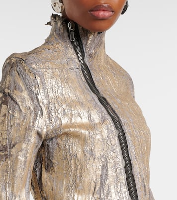 Gary coated denim jacket | Rick Owens