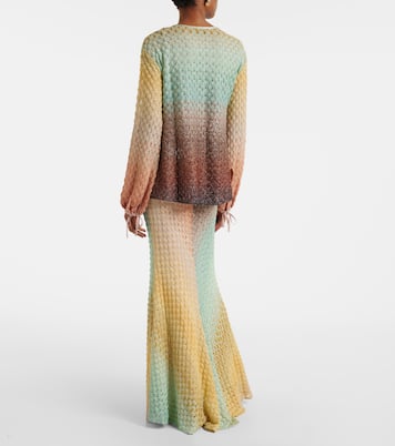 Top aus Häkelstrick | Missoni
