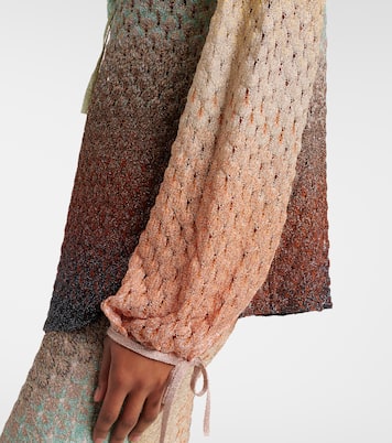 Top aus Häkelstrick | Missoni
