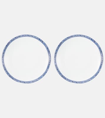 Set Blu Mediterraneo di 2 piatti piani | Dolce&Gabbana Casa