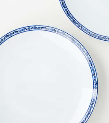 Set Blu Mediterraneo di 2 piatti piani | Dolce&Gabbana Casa