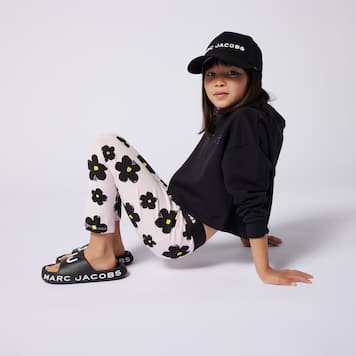 Leggings en mezcla de algodón floral | Marc Jacobs Kids