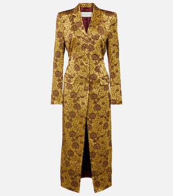 Manteau Rilly en jacquard | Dries Van Noten