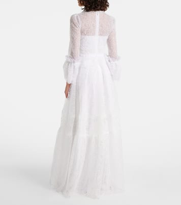 Abito da sposa in pizzo | Costarellos