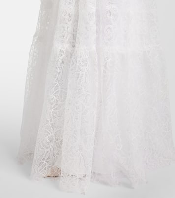 Abito da sposa in pizzo | Costarellos