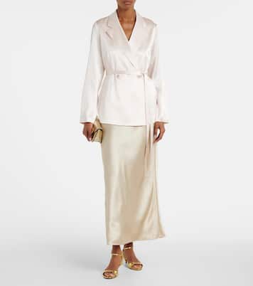 Joubert silk satin blazer | Joseph