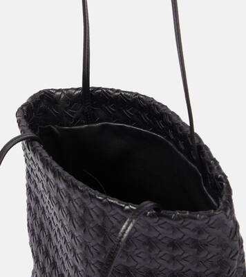 Lilou woven leather shoulder bag | The Row