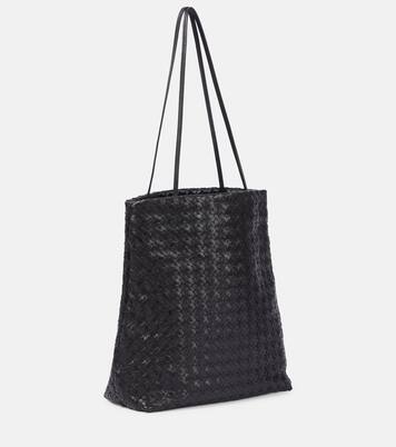 Lilou woven leather shoulder bag | The Row