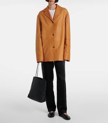 Lilou woven leather shoulder bag | The Row