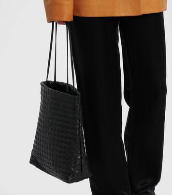 Lilou woven leather shoulder bag | The Row