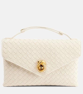 Knot Lock Intrecciato leather tote bag | Bottega Veneta