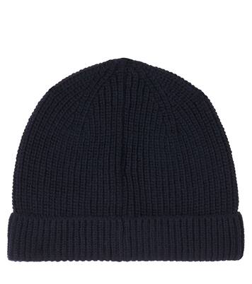 Ribbed-knit virgin wool beanie | Moncler Enfant