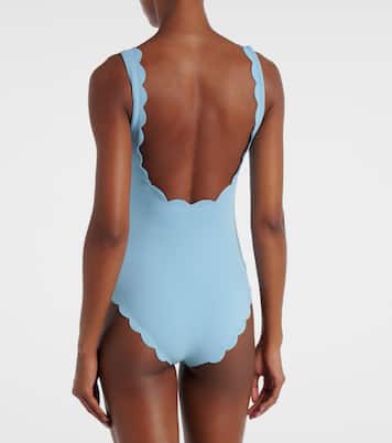 Palm Springs scalloped swimsuit | Marysia