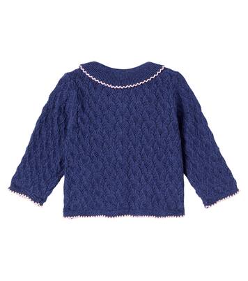 Baby Cardigan Rosier aus einem Baumwollgemisch | Konges Sløjd