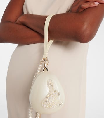 Clutch Egg con pelle | Simone Rocha