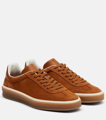 Tennis Walk leather sneakers | Loro Piana