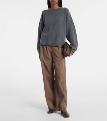 Comfy cashmere-blend sweater | Extreme Cashmere