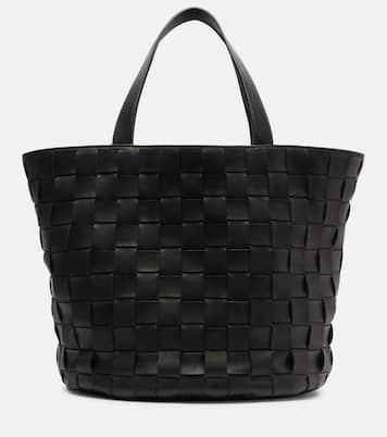 Sisal leather tote bag  | The Row