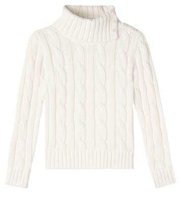 Cable-knit cotton sweater  | Polo Ralph Lauren Kids
