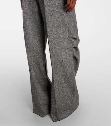 Simone wool and silk tweed wide-leg pants | Max Mara