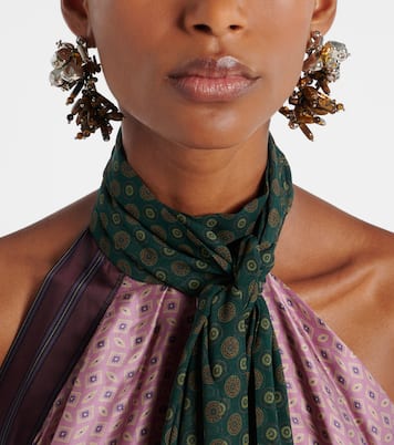 Boucles d’oreilles à perles | Dries Van Noten