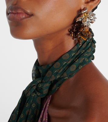 Boucles d’oreilles à perles | Dries Van Noten