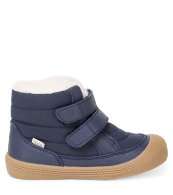 Tex leather-trimmed boots | Wheat