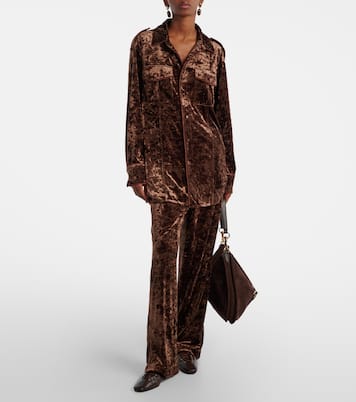 Velvet shirt | Xu Zhi