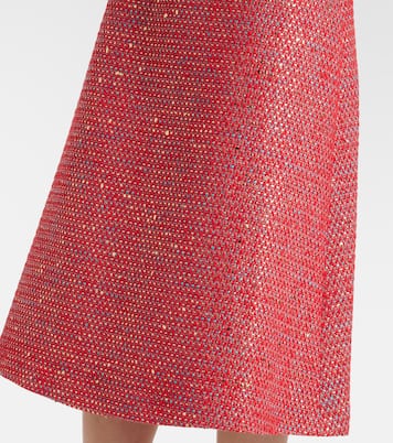 Midikleid aus Tweed | Carolina Herrera