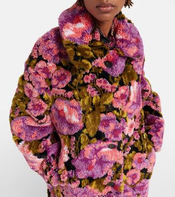 Floral coat | Dries Van Noten