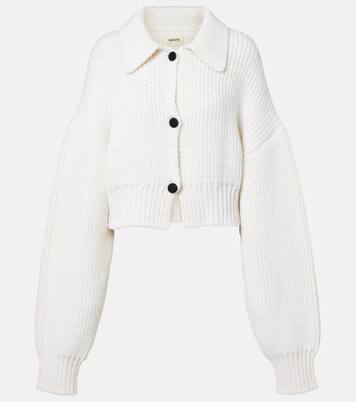 Pome 리브 니트 캐시미어 카디건 | Khaite