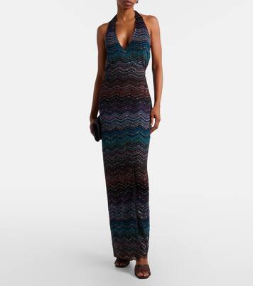 Sequined lamé gown | Missoni