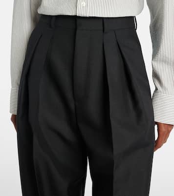 Weite Hose aus Wolle und Mohair | Saint Laurent